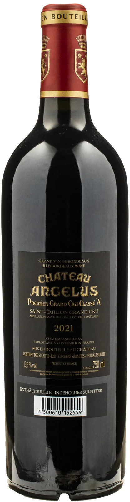 Chateau Angelus Saint Emilion Grand Cru 2021