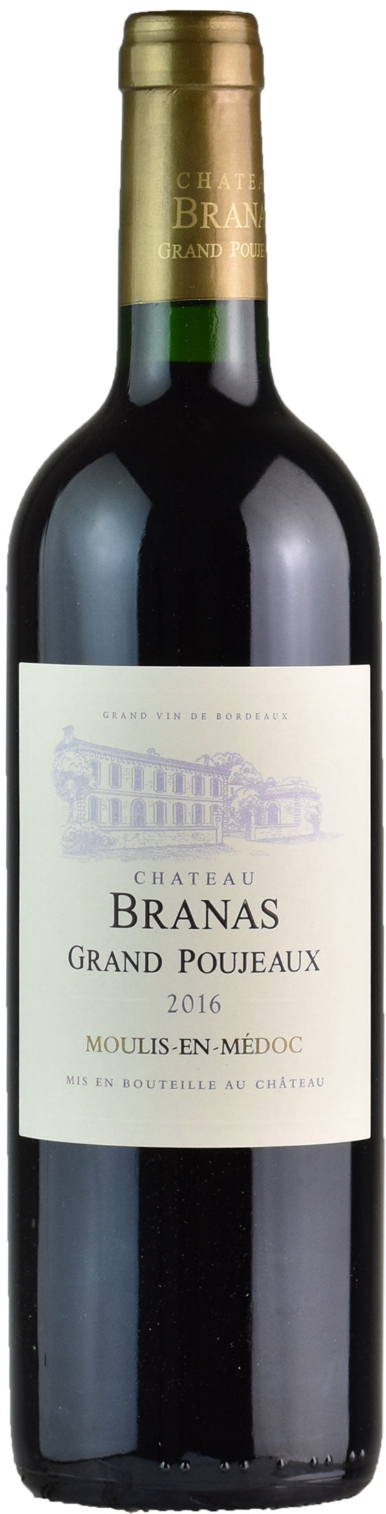 Chateau Branas Grand Puojeaux Moulis en Medoc 2016