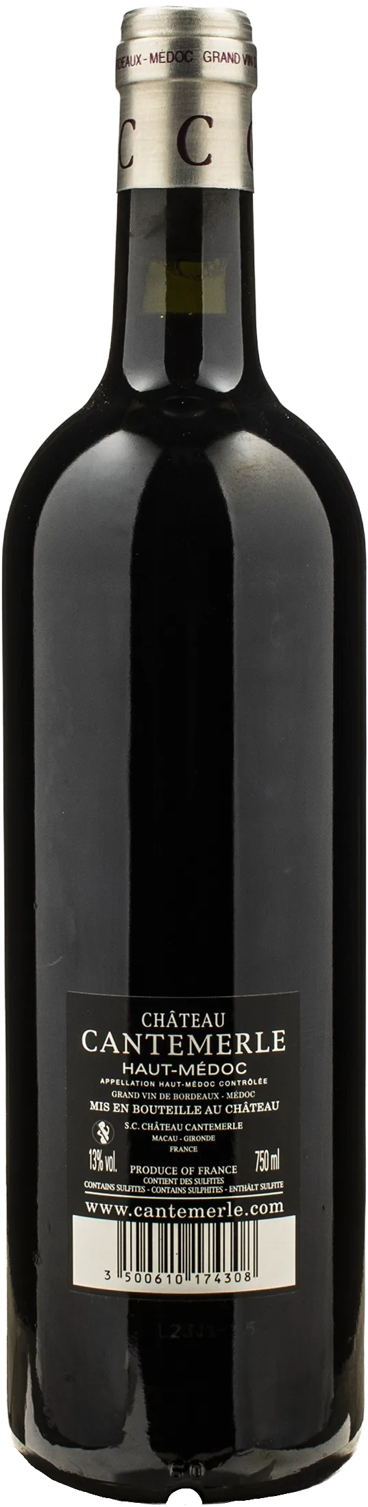 Chateau Cantemerle Grand Cru Haut Medoc Rouge 2023
