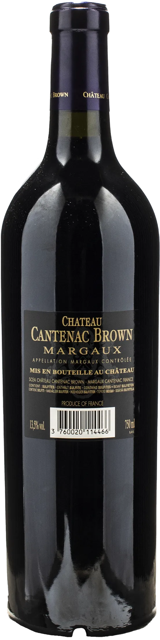 Chateau Cantenac Brown Grand Cru Classè Margaux 2021
