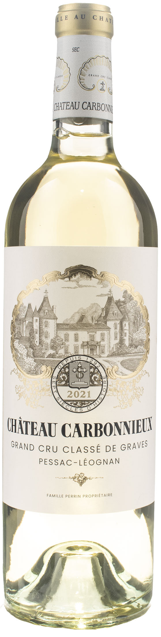 Chateau Carbonnieux Grand Cru Classé de Graves Pessac Leognan Blanc 2021