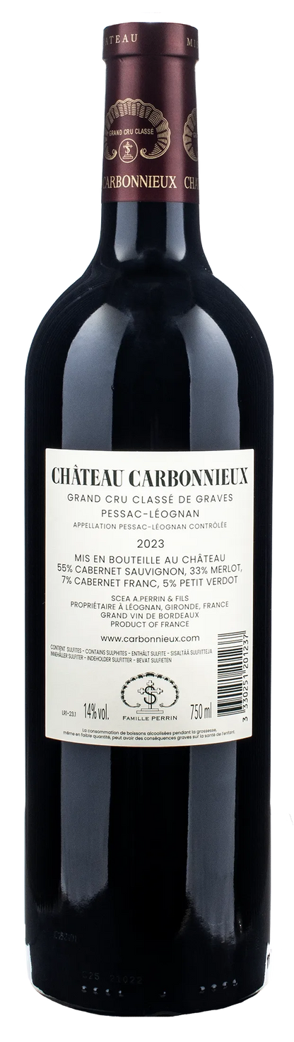 Chateau Carbonnieux Pessac Leognan Grand Cru Classe De Graves Rouge 2023