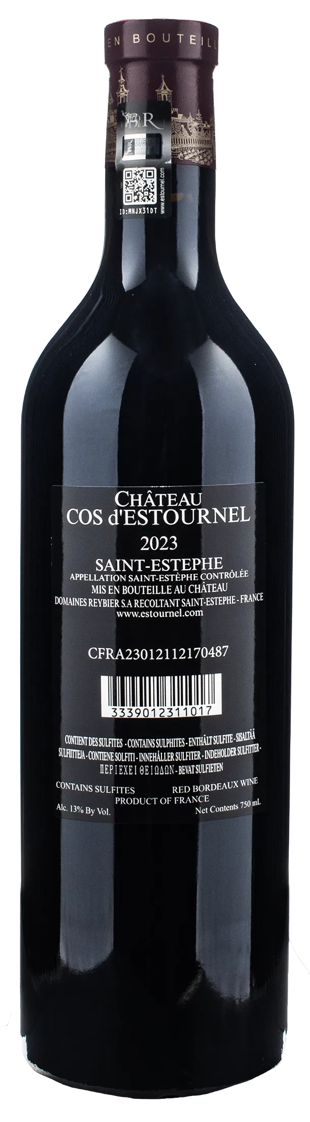 Chateau Cos d'Estournel Saint Estephe Grand Cru Classe 2023