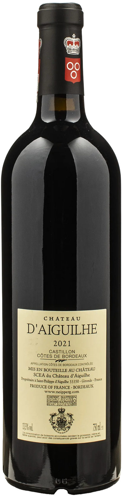 Chateau d'Aiguilhe Castillon Cotes de Bodeaux 2021