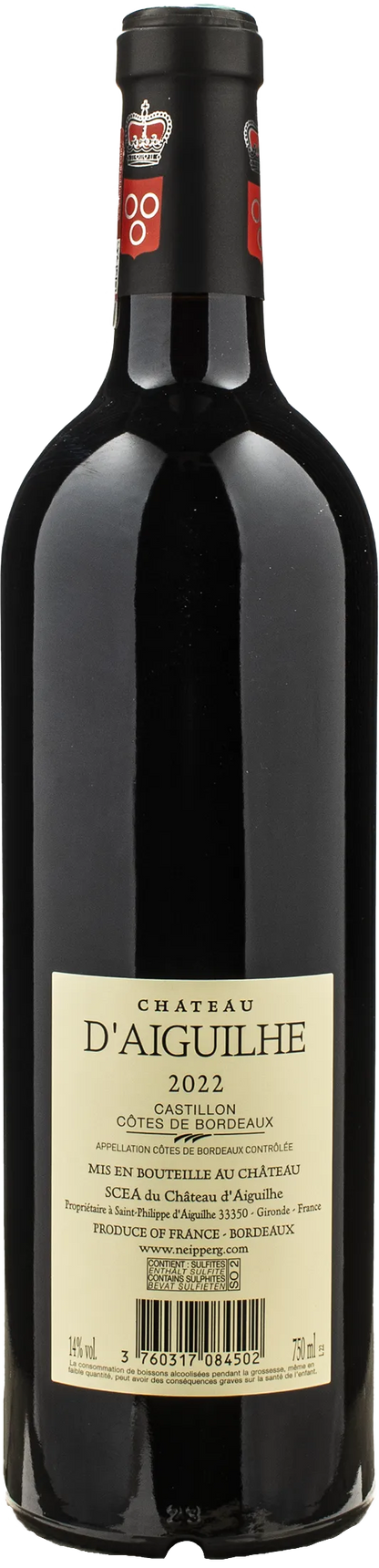 Chateau d'Aiguilhe Castillon Cotes de Bodeaux 2022
