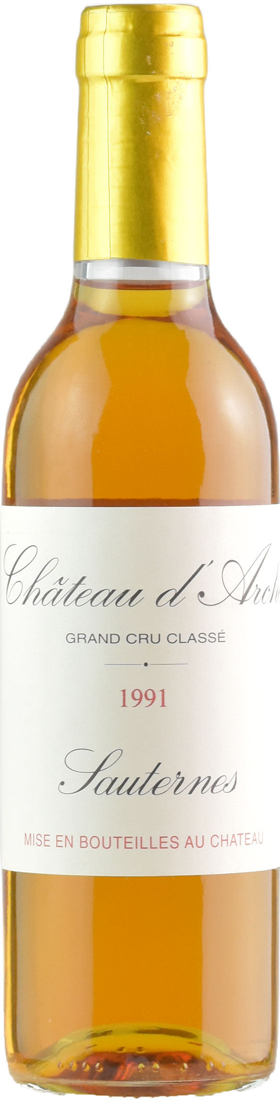 Chateau d'Arche Grand Cru Classé de Sauternes 0,375L 1991