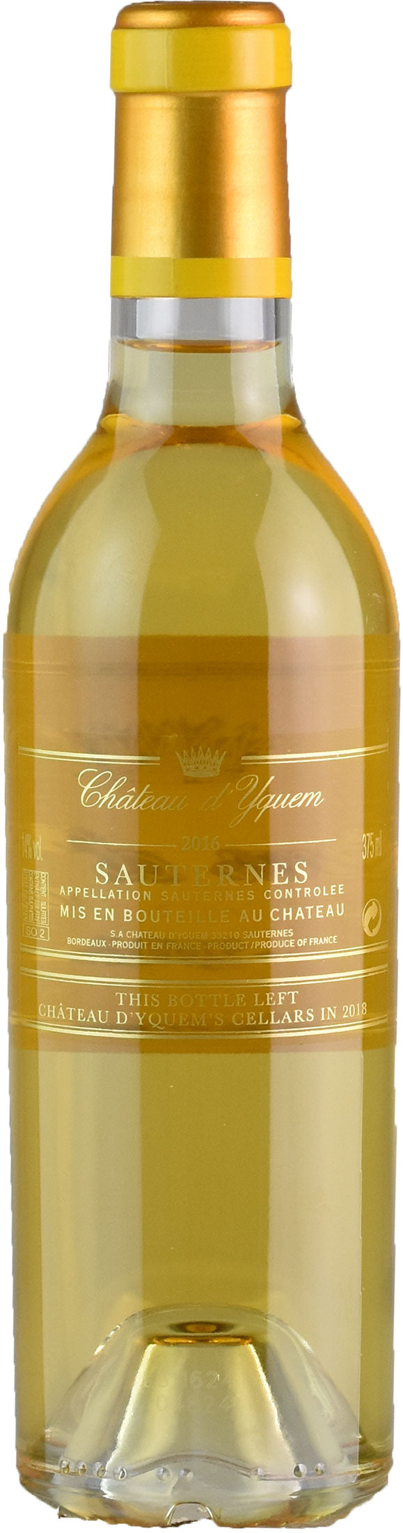 Chateau d'Yquem Sauternes 0.375L 2016