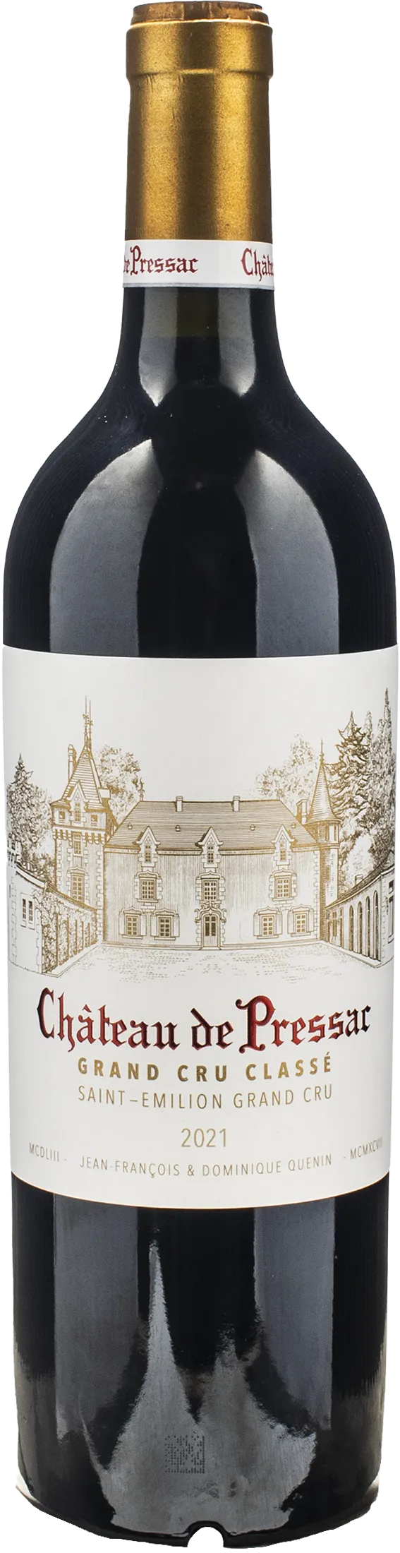 Chateau de Pressac Saint Emilion Grand Cru Classe 2021