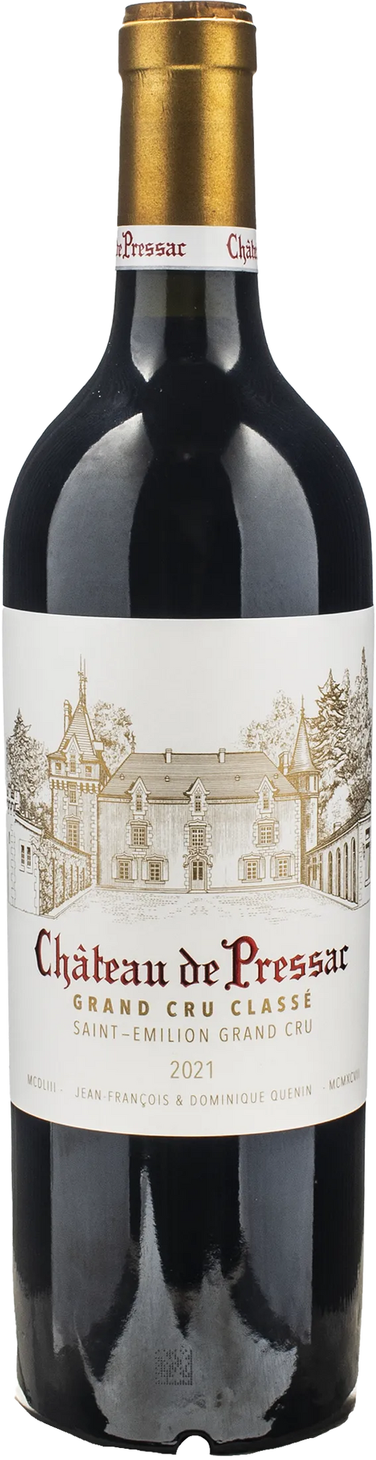 Chateau de Pressac Saint Emilion Grand Cru Classe 2021
