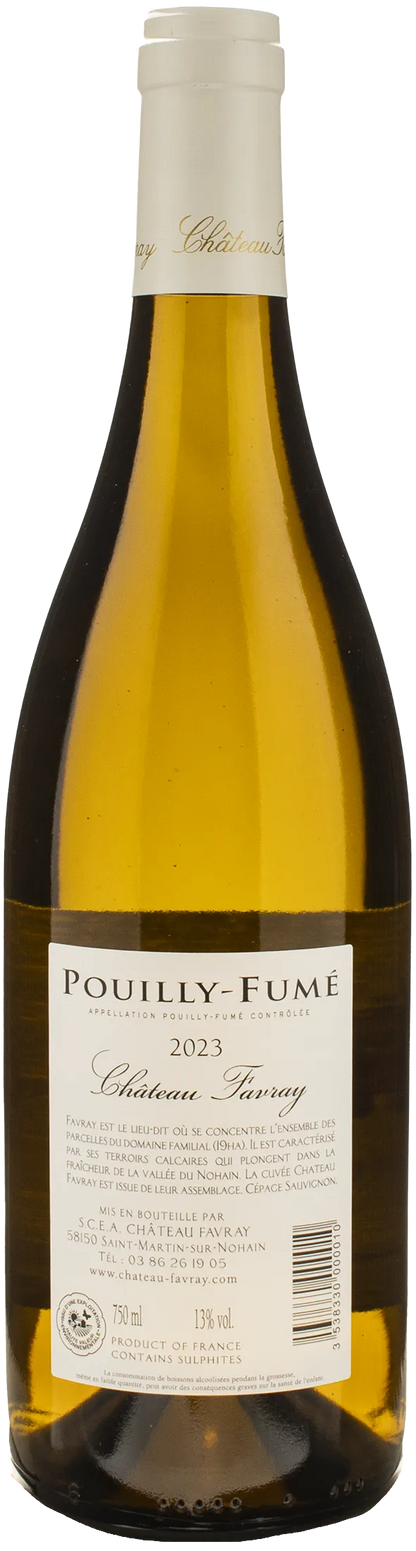 Chateau Favray Pouilly Fume 2023