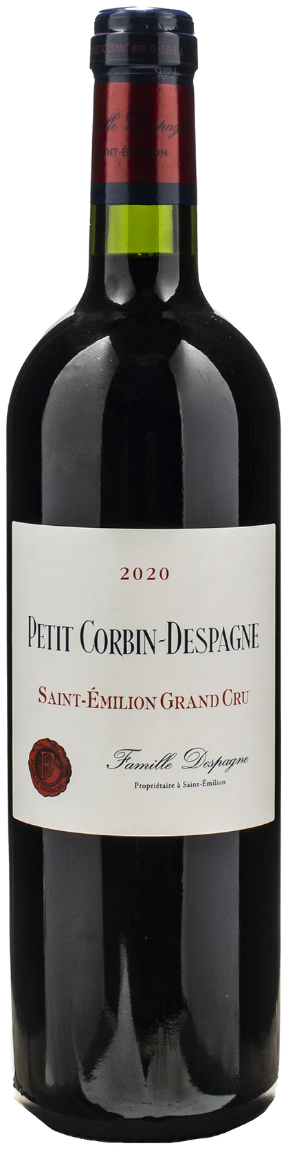 Chateau Grand Corbin Despagne Saint Emilion Grand Cru Petit Corbin Despagne 2020
