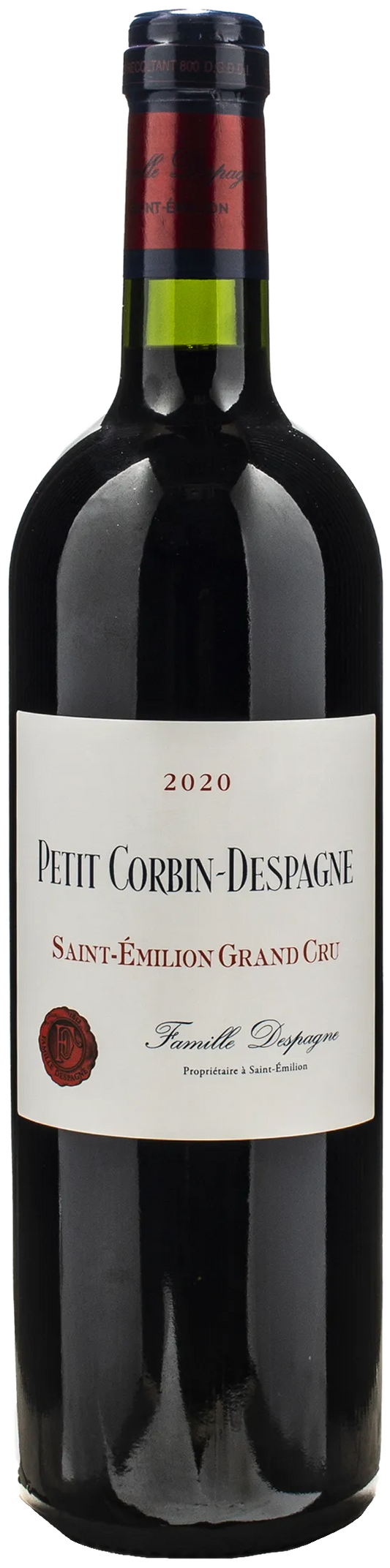 Chateau Grand Corbin Despagne Saint Emilion Grand Cru Petit Corbin Despagne 2020