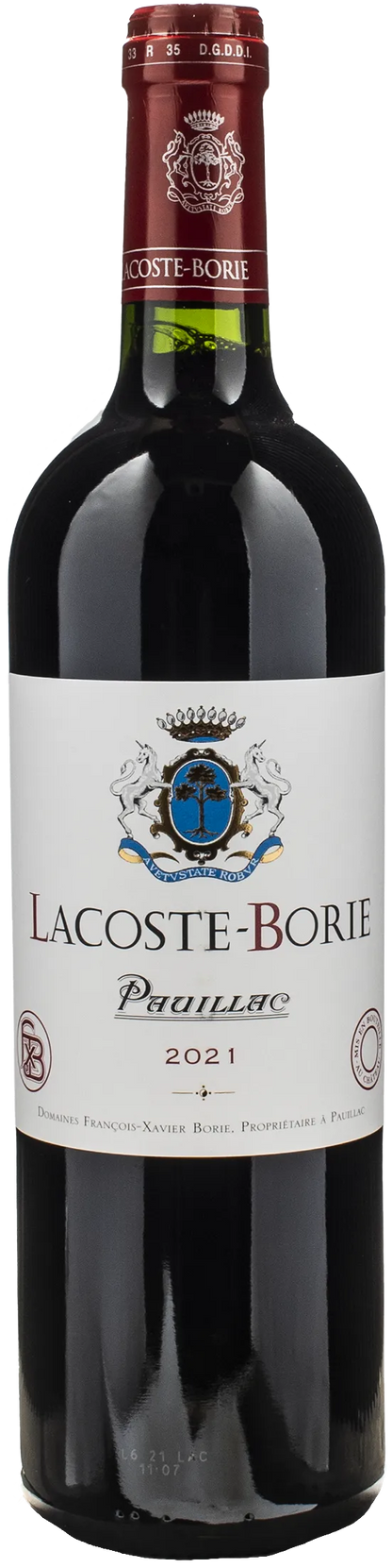 Chateau Grand Puy Lacoste Lacoste Borie Pauillac 2021