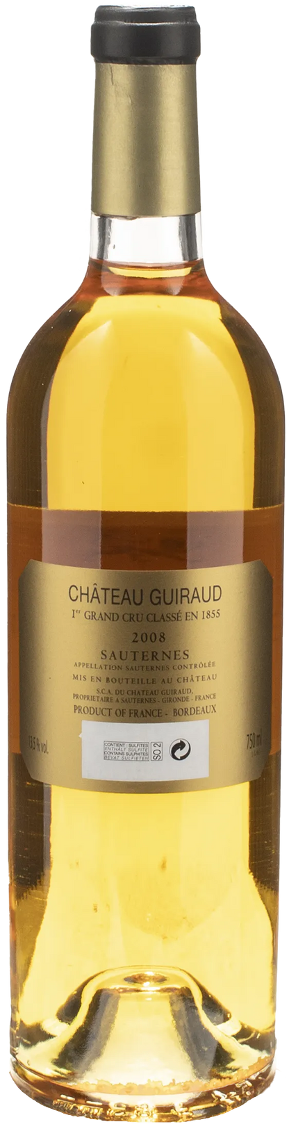 Chateau Guiraud Sauternes 1er Grand Cru Classe 2008