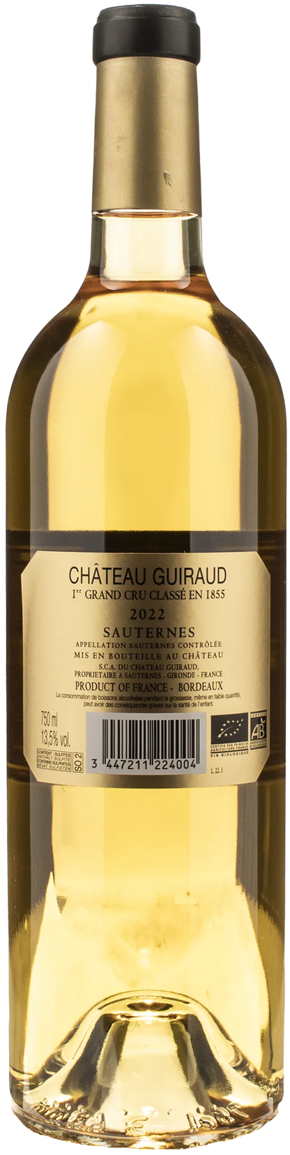 Chateau Guiraud Sauternes 1er Grand Cru Classe 2022