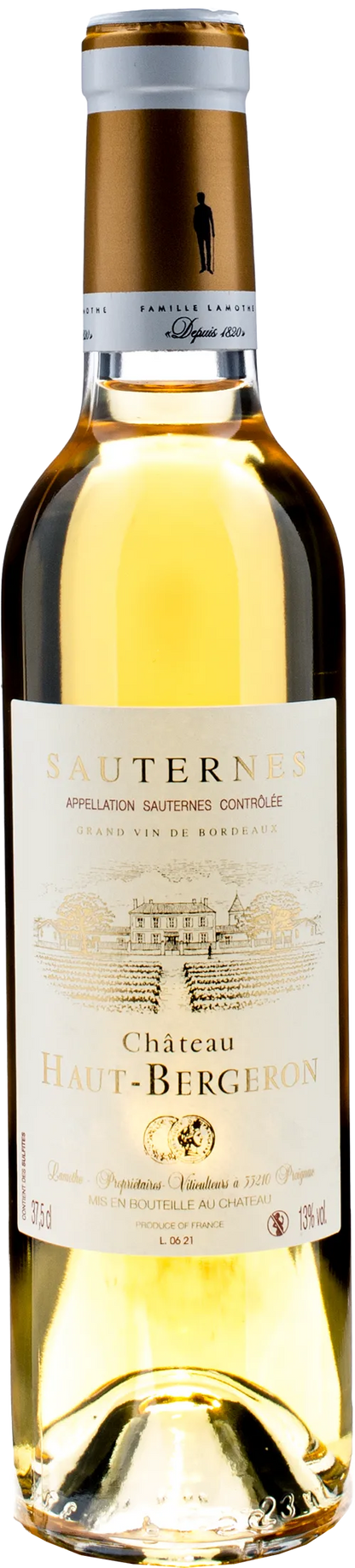 Chateau Haut Bergeron Sauternes 0.375L 2019