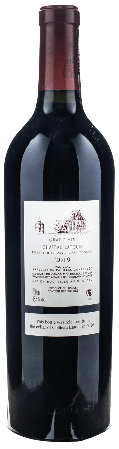 Chateau Latour Pauillac Premier Grand Cru Classe 2019
