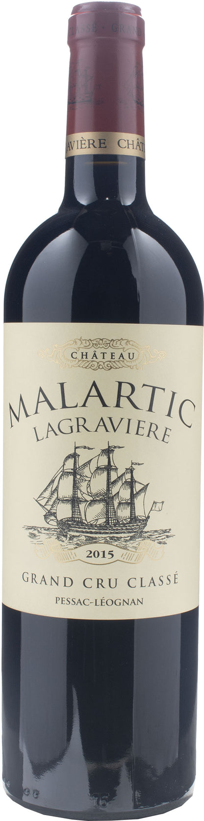 Chateau Malartic Lagraviere Pessac Leognan Grand Cru Classé des Graves Rouge 2015