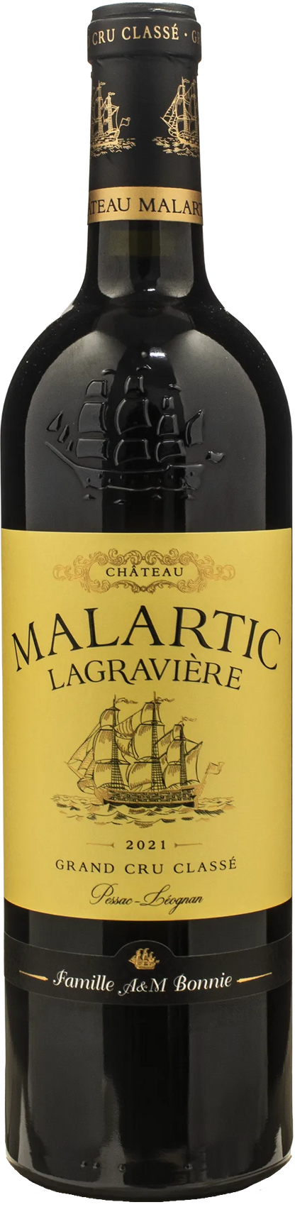 Chateau Malartic Lagraviere Pessac Leognan Grand Cru Classe des Graves Rouge 2021