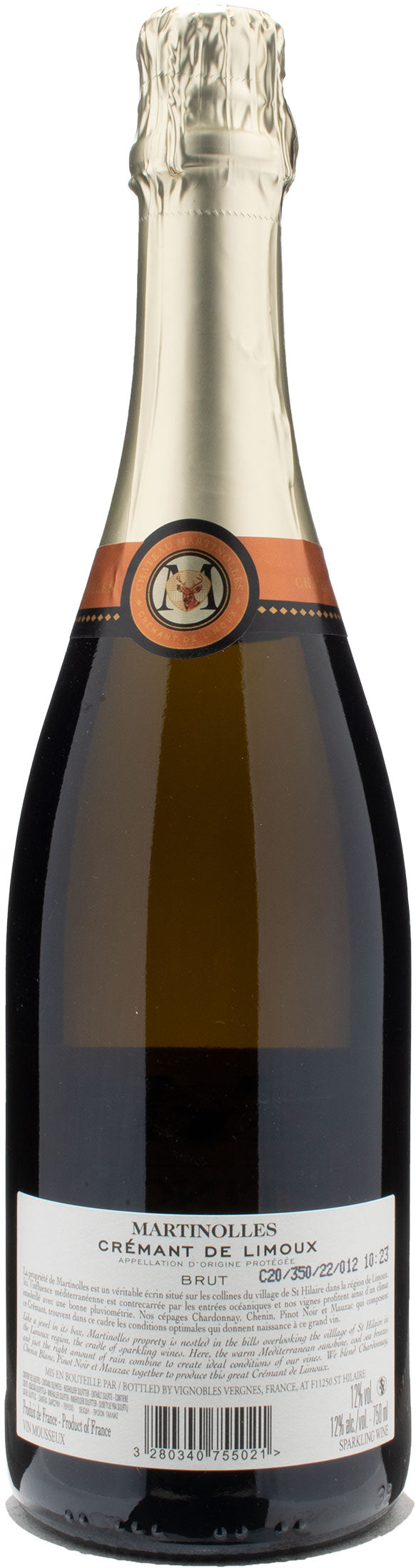 Chateau Martinolles Cremant De Limoux Brut