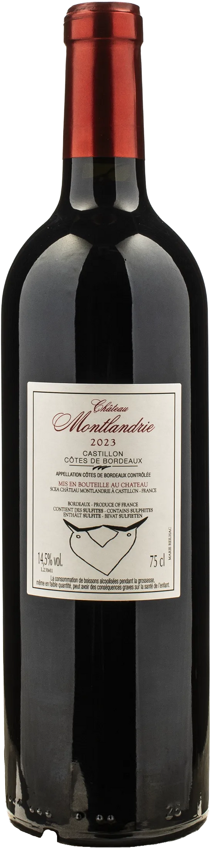Chateau Montlandrie Castillon Cotes de Bordeaux 2023