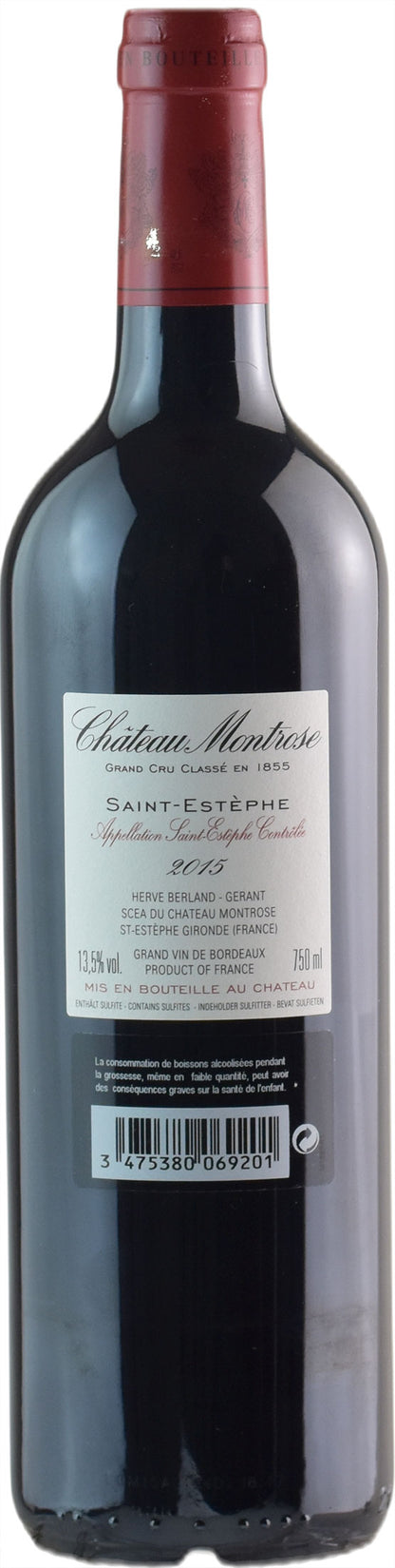 Chateau Montrose Saint Estephe Grand Cru Classé 2015