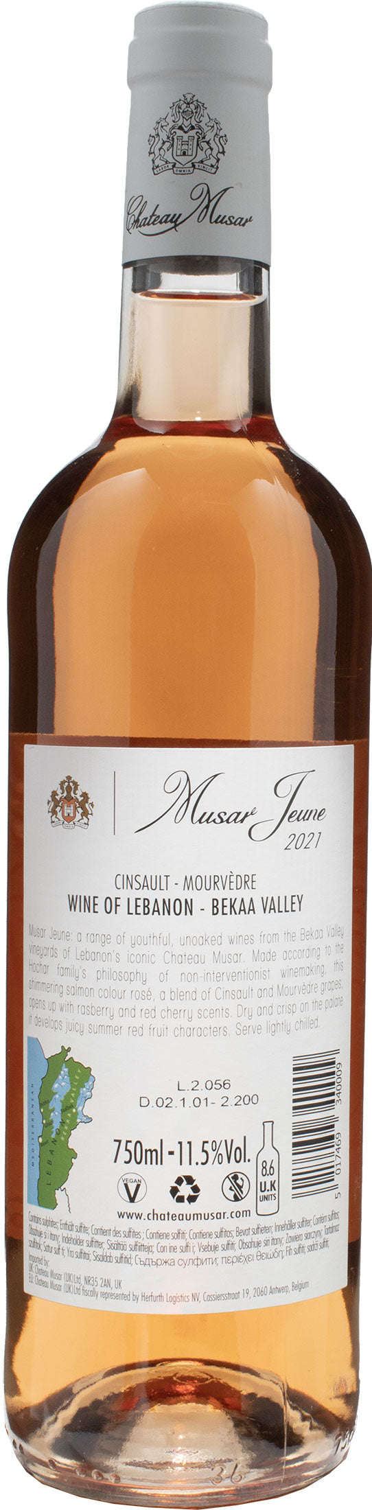 Chateau Musar Jeune Rosé 2021
