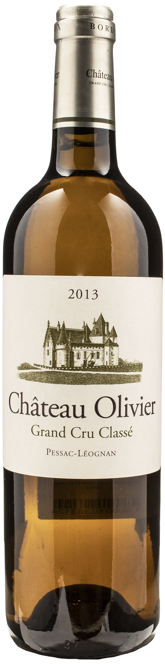 Chateau Olivier Pessac Leognan Blanc Grand Cru Classé 2013