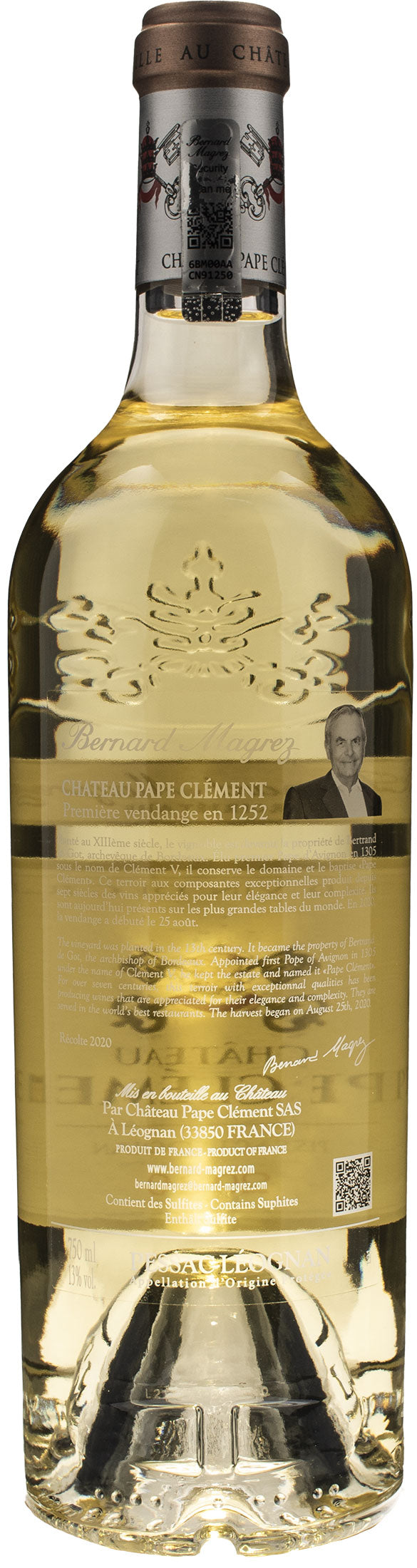 Chateau Pape Clement Pessac Leognan Blanc 2020