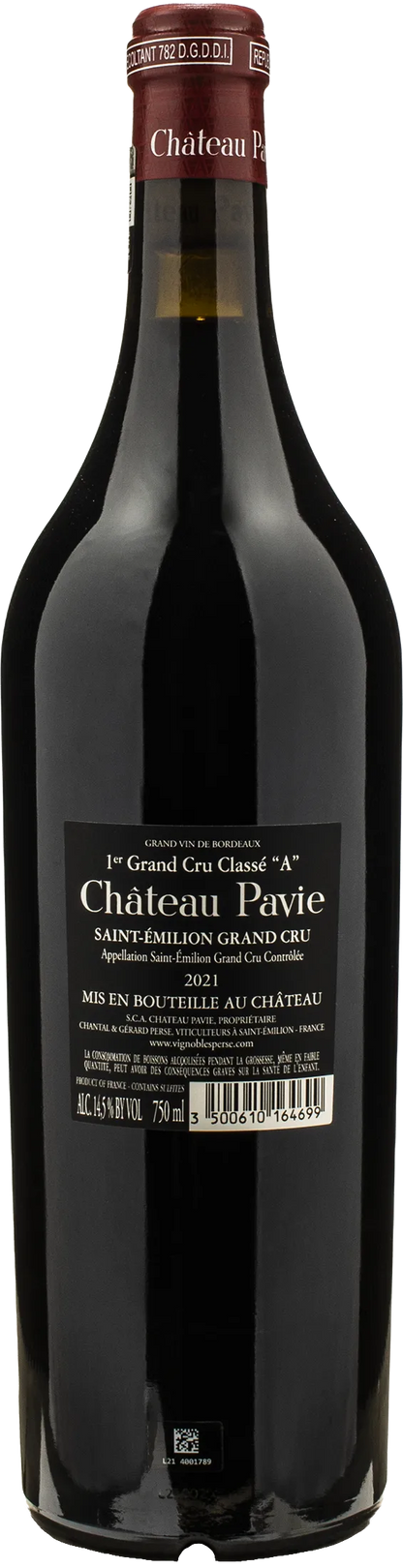 Chateau Pavie Saint Emilion 1er Grand Cru Classe A 2021