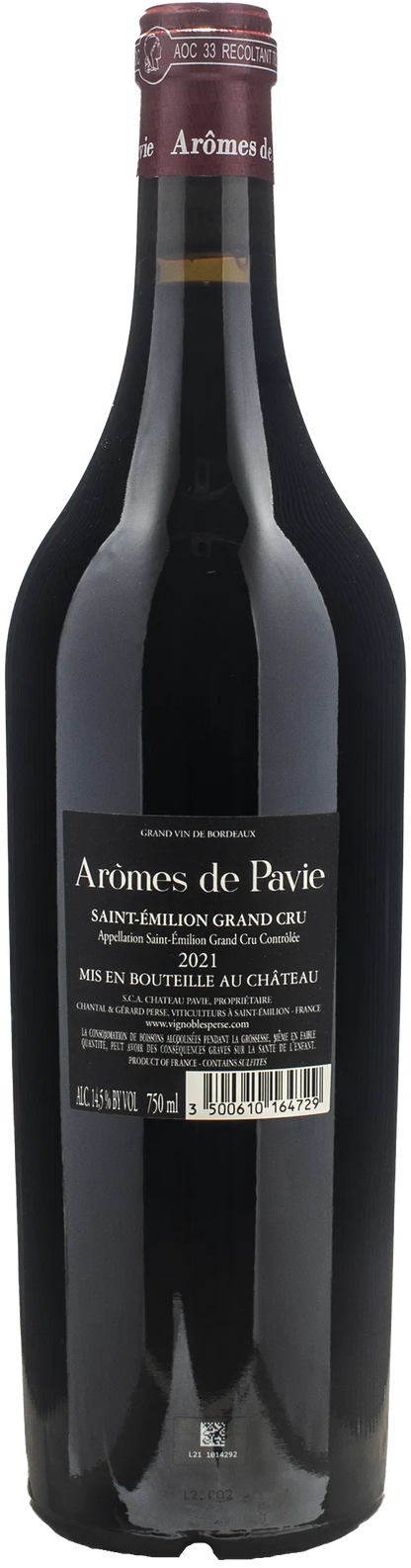 Chateau Pavie Saint Emilion Grand Cru Aromes de Pavie 2021