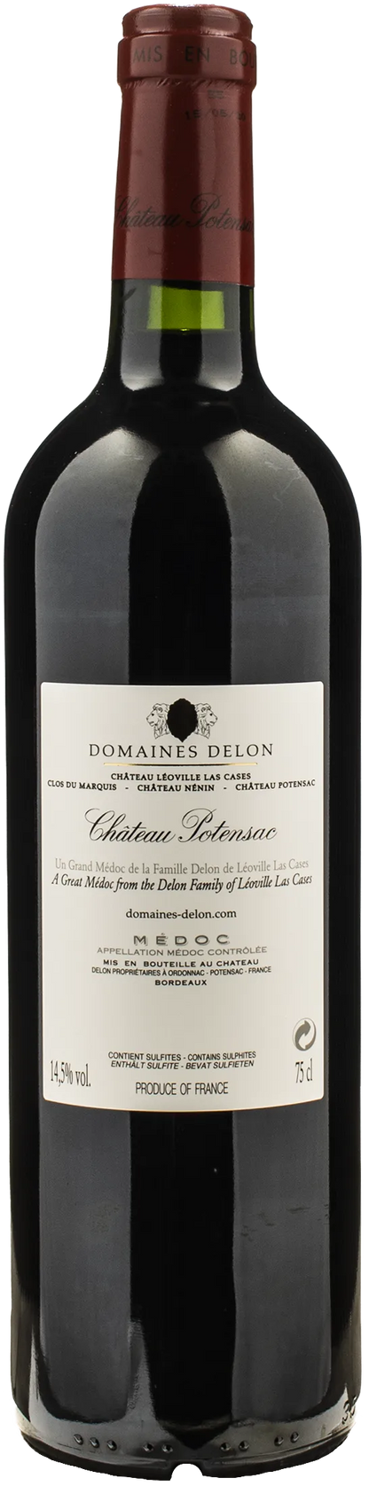 Chateau Potensac Medoc Delon 2018