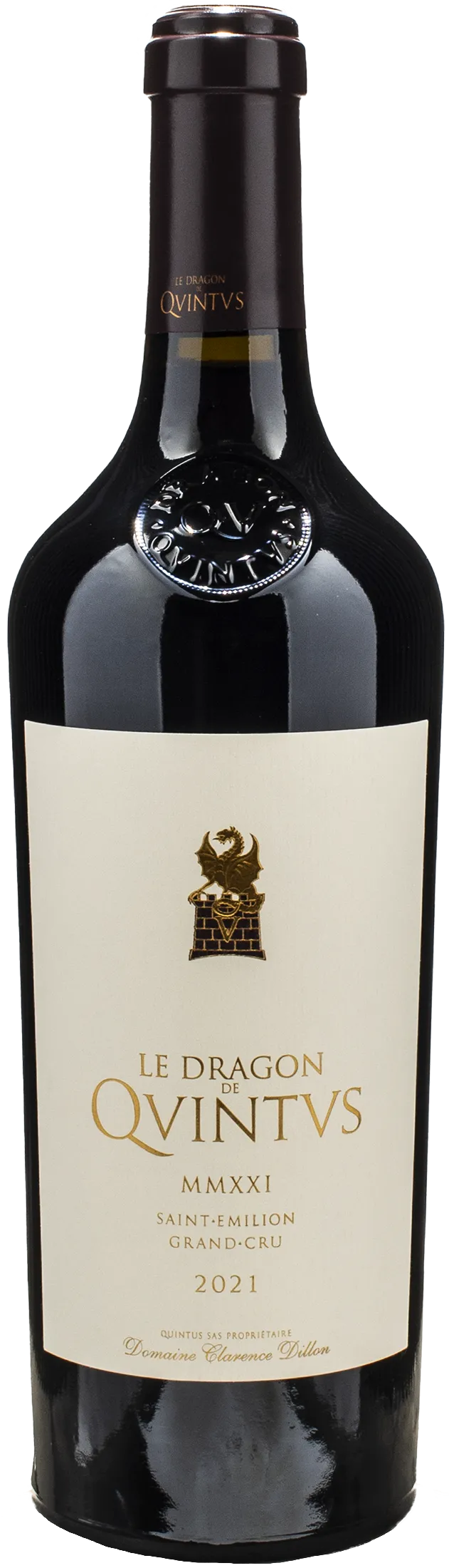 Chateau Quintus Saint Emilion Grand Cru Le Dragon de Quintus 2021