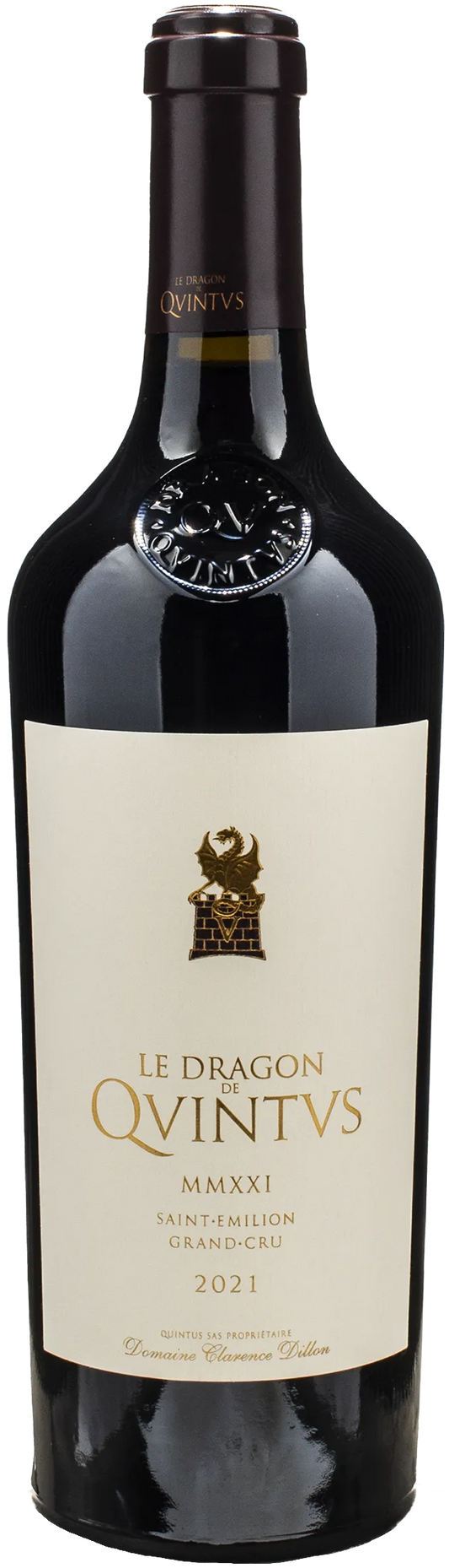 Chateau Quintus Saint Emilion Grand Cru Le Dragon de Quintus 2021