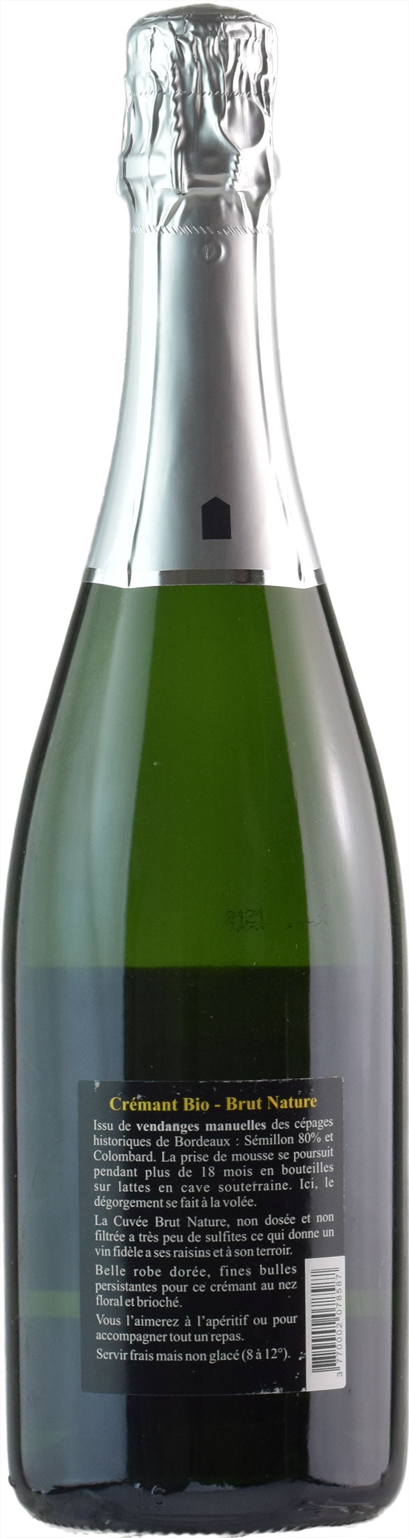 Chateau Rioublanc Cremant De Bordeaux Brut Nature