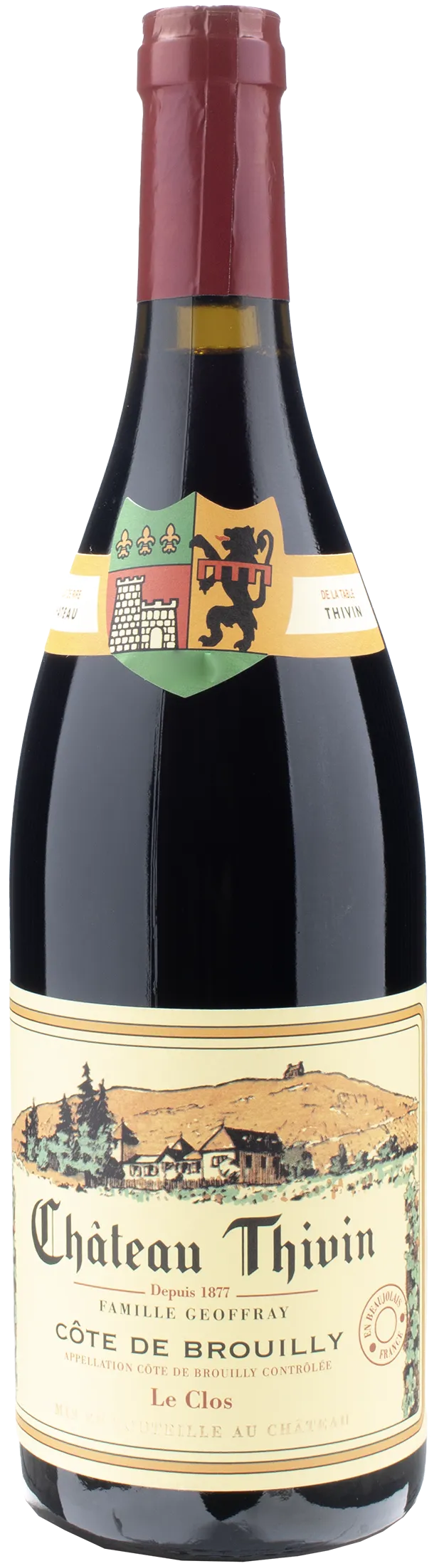 Chateau Thivin Cote de Brouilly Le Clos 2022