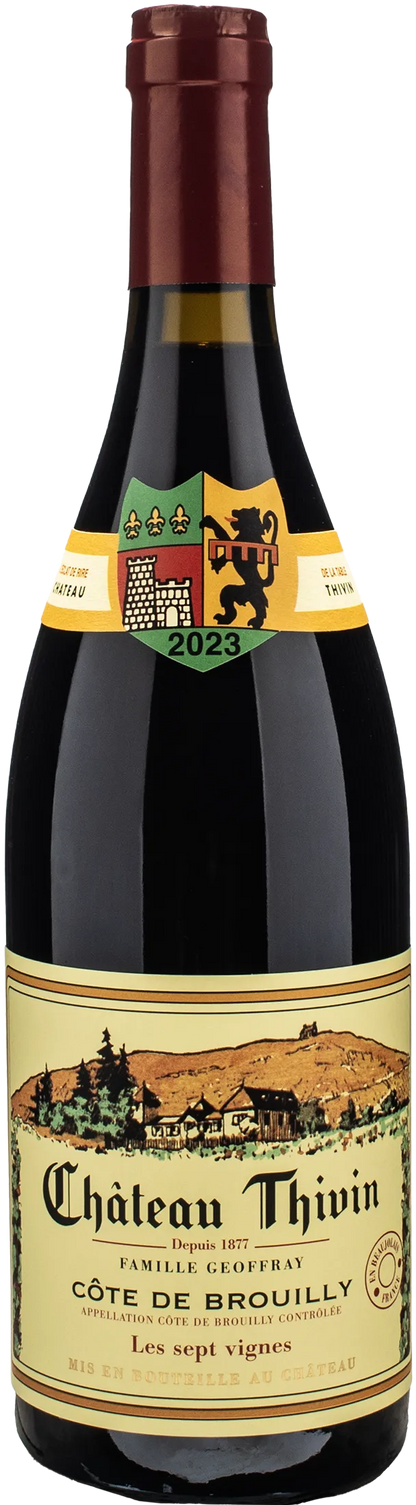 Chateau Thivin Cote de Brouilly Les Sept Vignes 2023