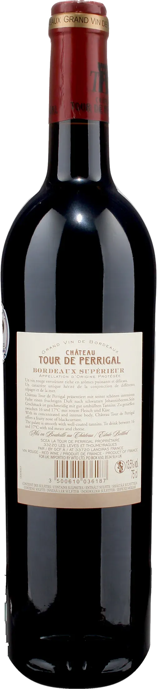 Chateau Tour de Perrigal Bordeaux Superieur 2022