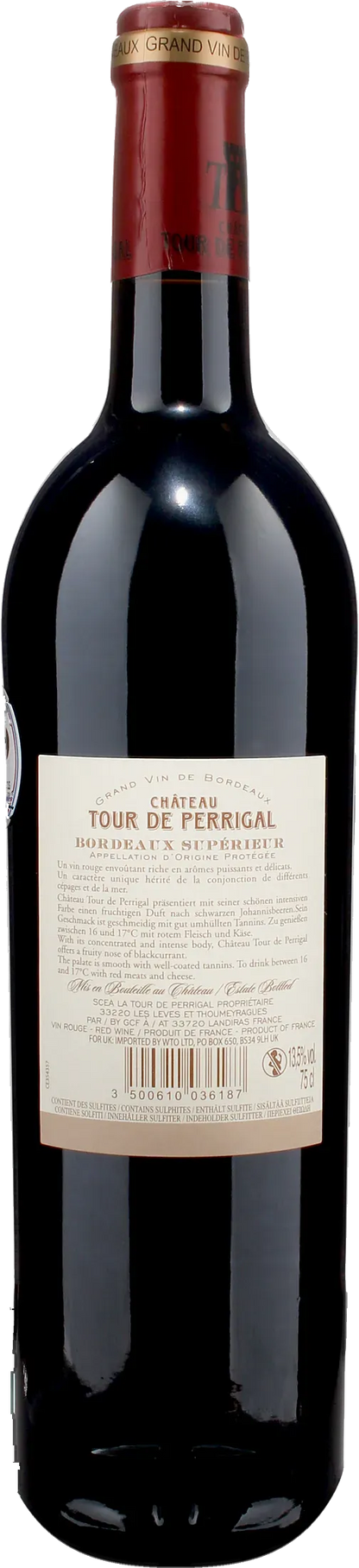 Chateau Tour de Perrigal Bordeaux Superieur 2022