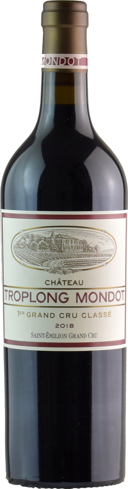 Chateau Troplong Mondot Saint Emilion 1er Grand Cru Classe 2018