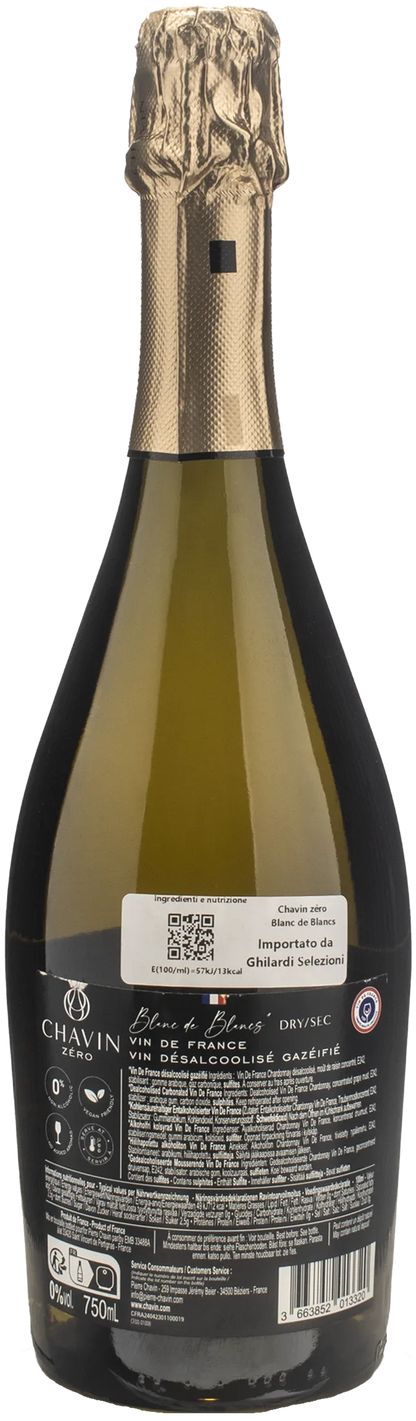 Chavin Blanc de Blancs Zero Alcol