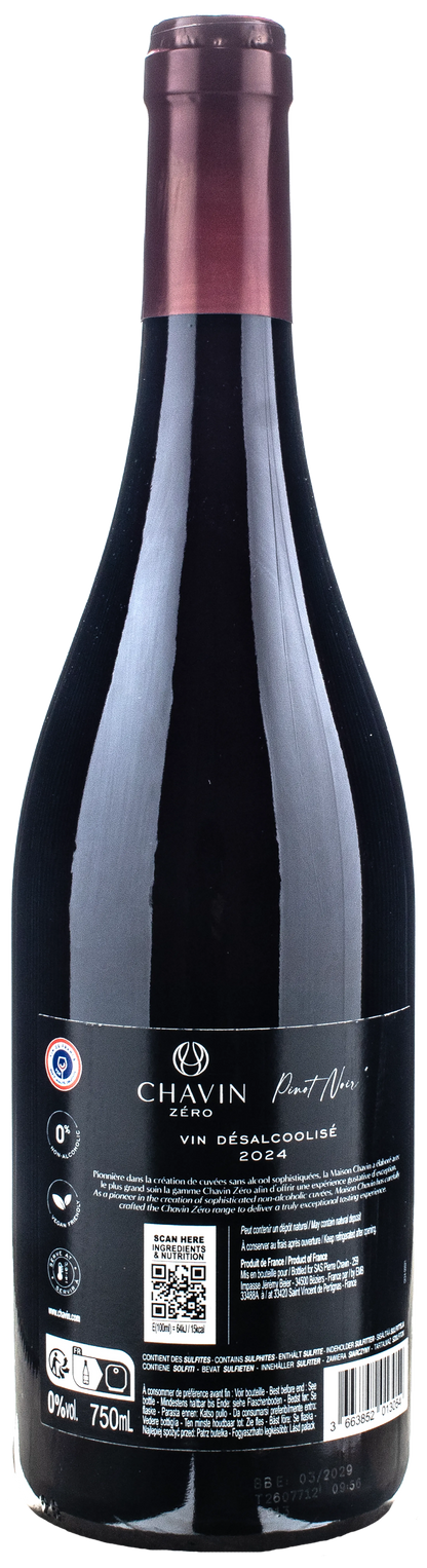 Chavin Pinot Noir Zero Alcol 2024