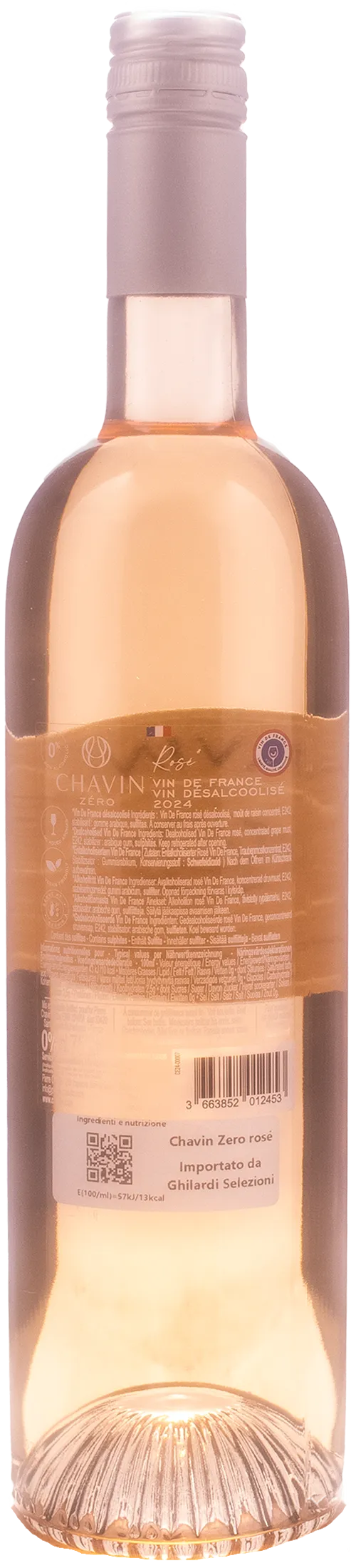 Chavin Rosè Zero Alcol 2024