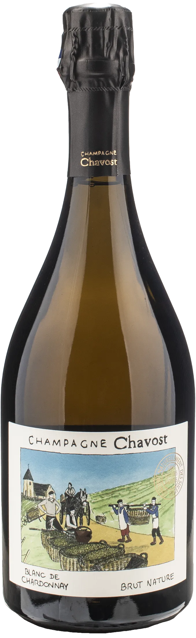 Chavost Champagne Blanc de Chardonnay Brut Nature