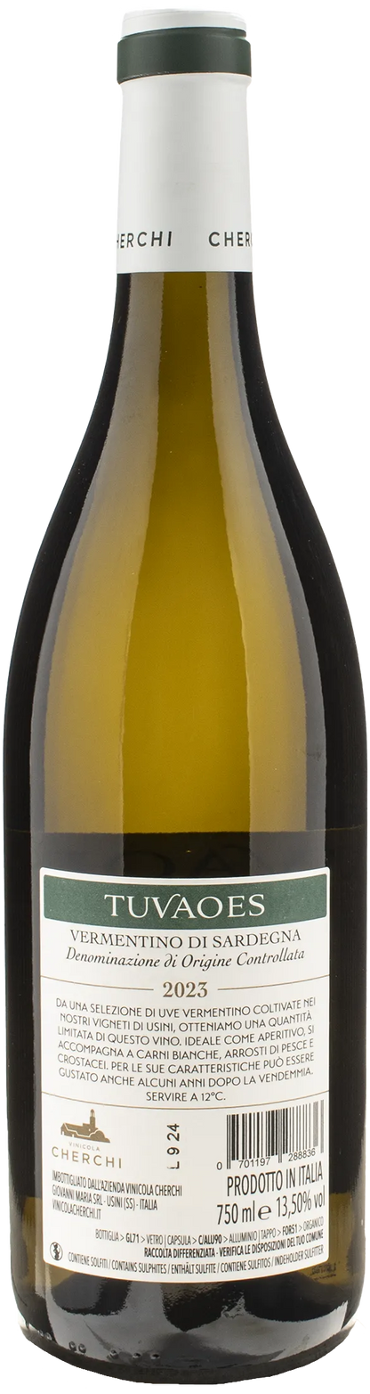 Cherchi Tuvaoes Vermentino 2023