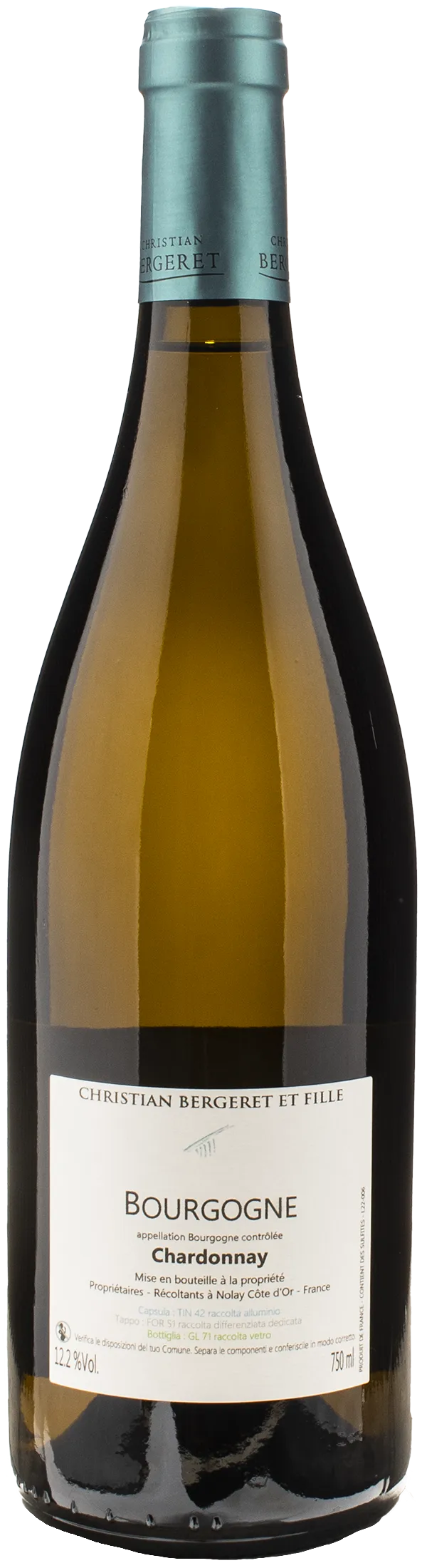 Christian Bergeret Bourgogne Chardonnay 2022