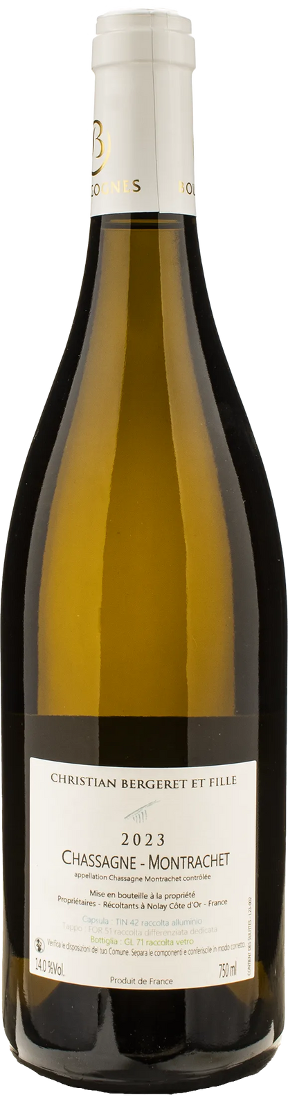 Christian Bergeret Chassagne Montrachet Blanc 2023