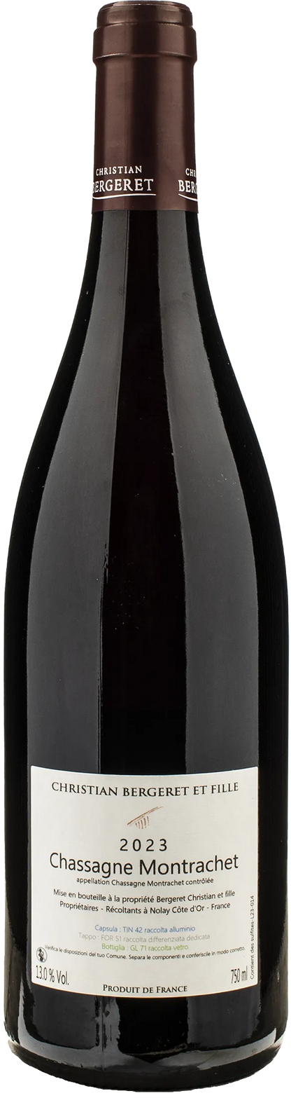 Christian Bergeret  Chassagne Montrachet Rouge 2023