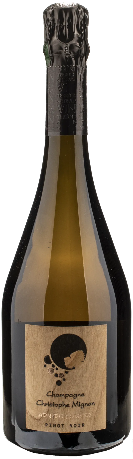 Christophe Mignon Champagne Adn de Foudre Pinot Noir Brut Nature