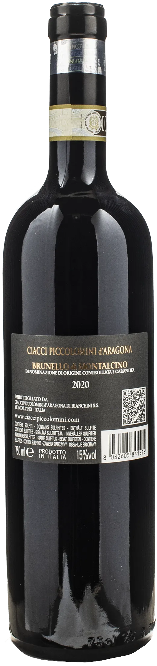 Ciacci Piccolomini Brunello di Montalcino 2020